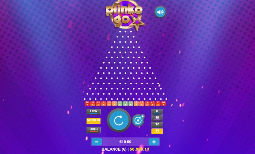 Plinko Go slot interface